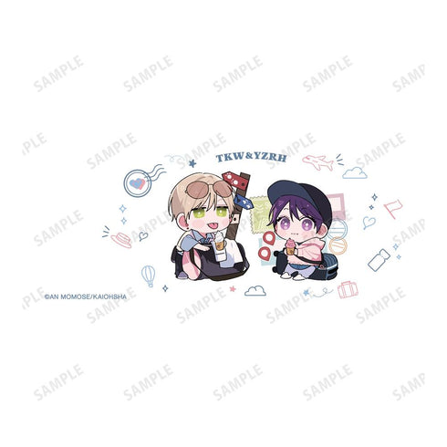 『ナカまであいして』百瀬あん先生 描き下ろし 常盤&楪 ar-Unity ちびキャラ トラベルver. メガネケース ver.A